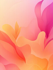 Elegant Gradient Petals Artwork for Modern Design