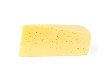 Cheese on a white background