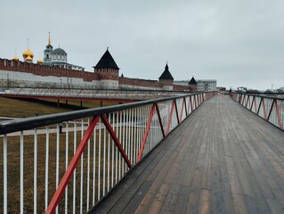 Obraz premium bridge over the river