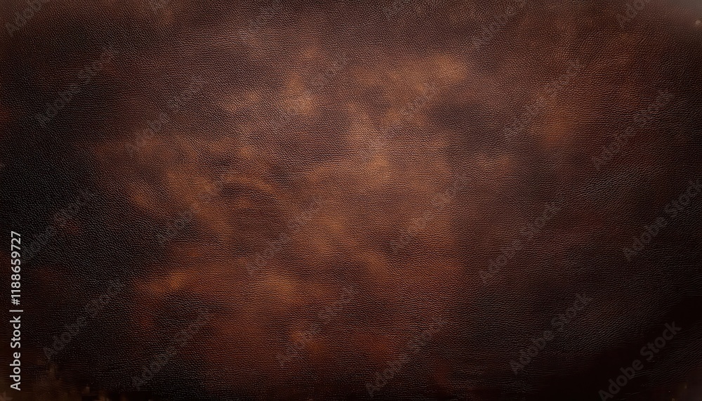 Poster rich textured brown leather background with a rustic and vintage effect for graphic design, branding