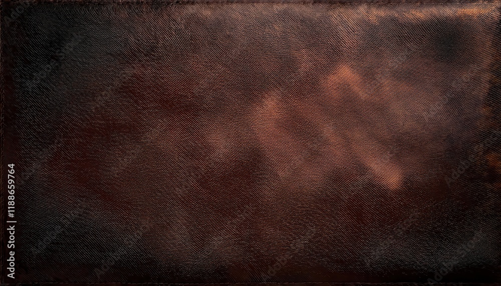 Poster rich textured brown leather background with a rustic and vintage effect for graphic design, branding