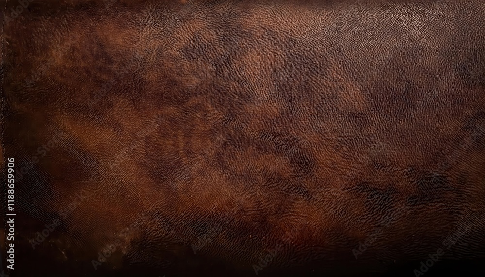 Poster rich textured brown leather background with a rustic and vintage effect for graphic design, branding