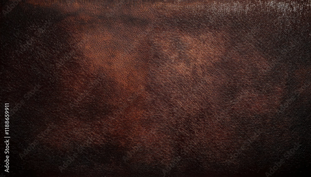 Poster rich textured brown leather background with a rustic and vintage effect for graphic design, branding