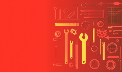 Efficient logistics and shipping delivery solutions warehouse visual infographic industrial environment top-down view concept