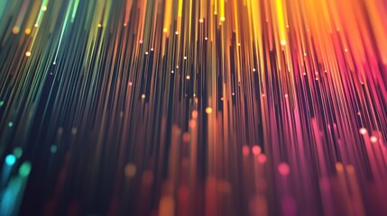 Abstract colorful glowing lines, vibrant streaks, digital art.