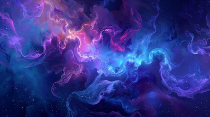 Fototapeta premium Abstract Nebula Wallpaper