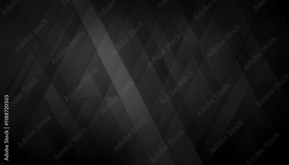 Aufkleber sleek black geometric abstract background with sharp angular shapes and subtle textures ideal for modern design projects