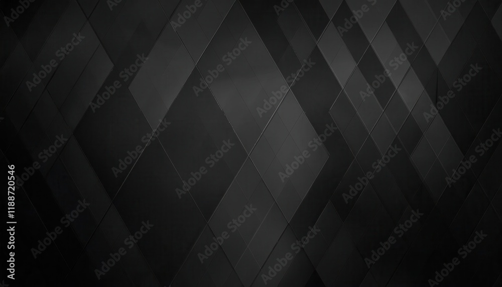 Poster sleek black geometric abstract background with sharp angular shapes and subtle textures ideal for modern design projects