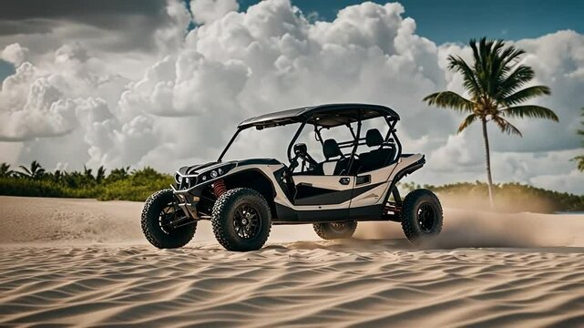 Buggy excursion in Punta Cana.