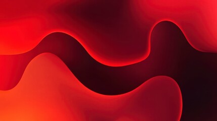 Stunning Abstract Red and Dark Tones Fluid Art Design
