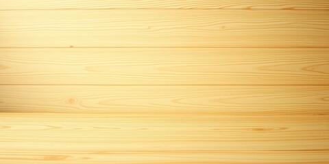 Fototapeta premium Light-colored wood texture background showing horizontal planks and a subtle perspective