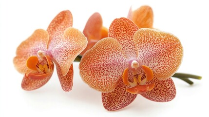 A close-up of a delicate orchid flower with intricate details and soft lighting.