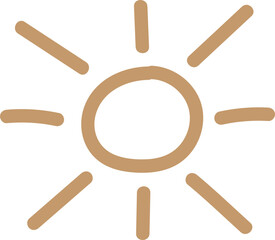 sun vector element