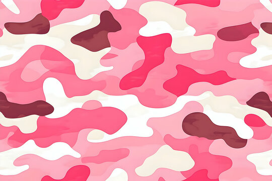 Pink camo pattern background texture