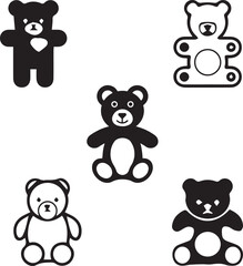 Teddy Day vector design icon symbol,Teddy bear,Girly gift,Teddy bouquet,Hugging teddy symbol vector