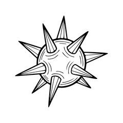 Minimalist Hand Drawn Floral Bouquet Illustration