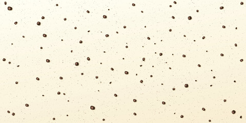 Cookie and cream ice cream texture background graphic illustration. Chocolate chip background.