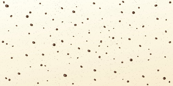 Cookie and cream ice cream texture background graphic illustration. Chocolate chip background.