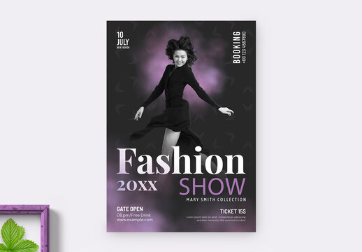 Fashion Show Flyer Layout