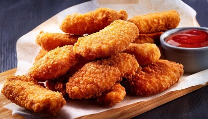 fried chicken nuggets