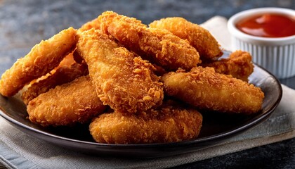 fried chicken nuggets