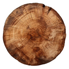 cross section of tree trunk