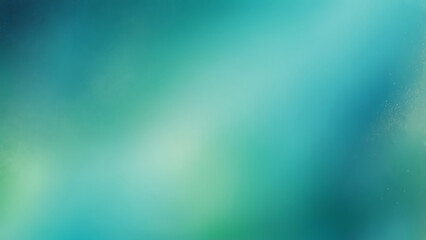 Teal light burst abstract beautiful rays on dark background with mint and golden sparkles