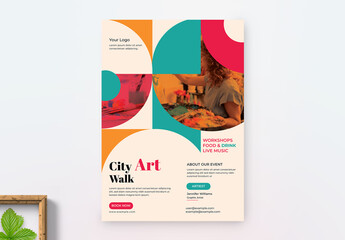 Creative Art Flyer Template Layout