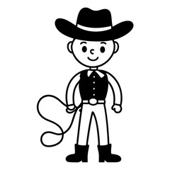 cowboy with a gun
