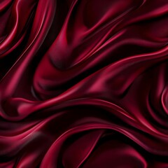 Obraz premium Luxurious Burgundy Velvet Fabric Abstract Background for Romantic Designs