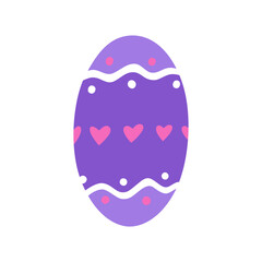 purple easter egg element