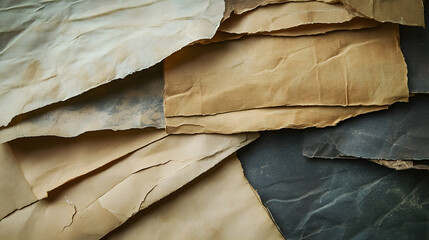 A vintage paper texture pack features old retro book pages.