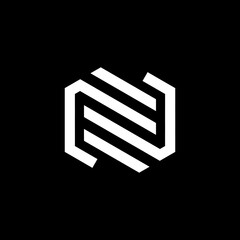 abstract N logo.