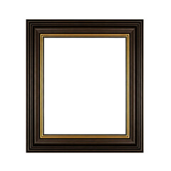 Fototapeta premium Dark picture frame for the painting