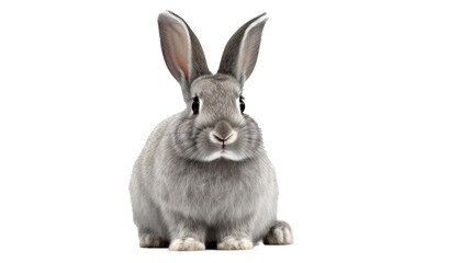 Fototapeta premium rabbit isolated on white