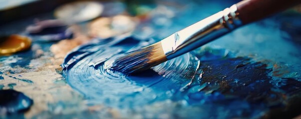 Obraz premium Vibrant Palette: Unleashing the Power of Paint 