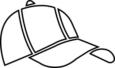 Cricket cap icon . Cricket game vector isolated on transparent background. cricket tournament man protection elements template. vintage for clubs and team. Sports sign for web app