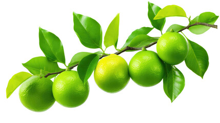 green olives isolated on white