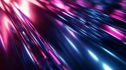 Abstract Purple Blue Gradient Lines Wallpaper