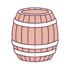 wine barrel. vector icon, wine barrel. vector illustration - simple illustration of wine barrel., perfect for logos,and wine barrel.-themed designs.