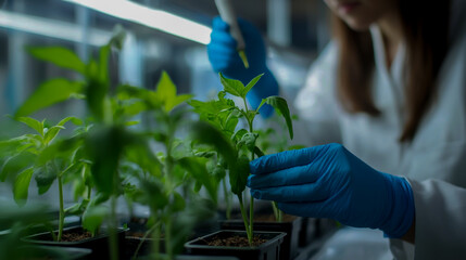 The synthesis of genetic engineering and biotechnology offers a transformative pathway for sustainable agricultural practices.