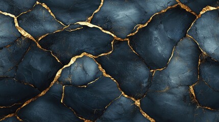 A sleek abstract background with subtle gold veins cutting through a smooth, dark surface. The elegant luxury feel is perfect for high-end design and upscale branding.