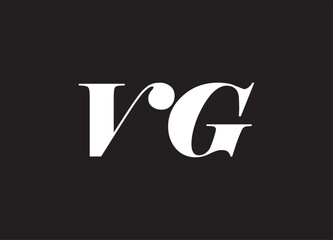 VG letter logo and initial logo design