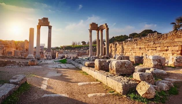 wander through the majestic ruins of ancient sidon
