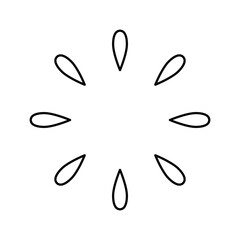 illustration of light rays