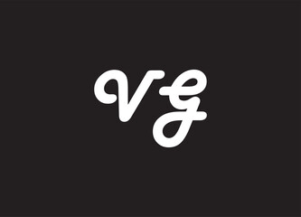 VG letter logo and initial logo design