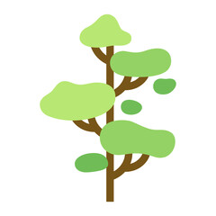 Fototapeta premium green tree illustration