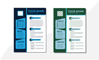 professional and creative cv design