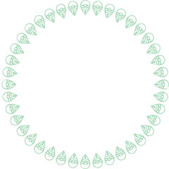 Beautiful flower art and mandala vector design