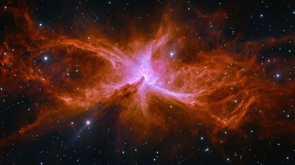 Stunning Nebula Space Cosmic Cloudscape Starry Night